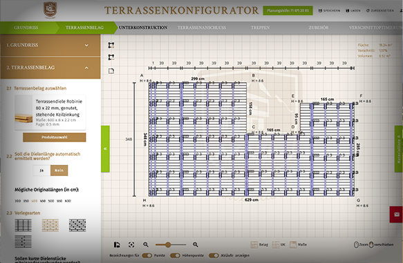 Terrassenplaner Neu 2024